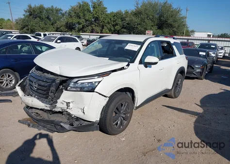 2024 Nissan Pathfinder Sv Fwd из США, поврежденный, VIN 5N1DR3BA1RC277679